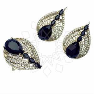 Turkish Silver Hurrem Sultan  Ring Earrings Sets