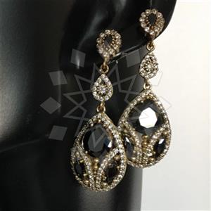 Turkish Silver Hurrem Sultan  Dangle Earrings