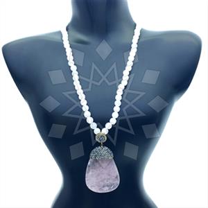 Fashion Gem and Crystals Beaded Necklace