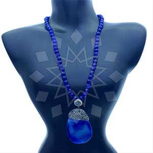 Fashion Gem and Crystals Beaded Necklace