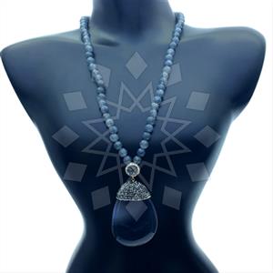 Fashion Gem and Crystals Beaded Necklace