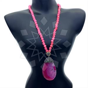 Fashion Gem and Crystals Beaded Necklace