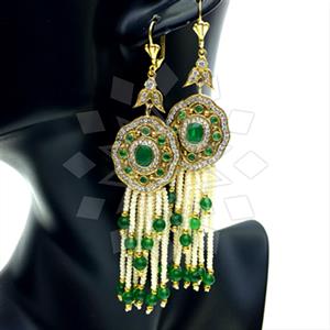 Fashion Beaded Tassel  Tassel Earring