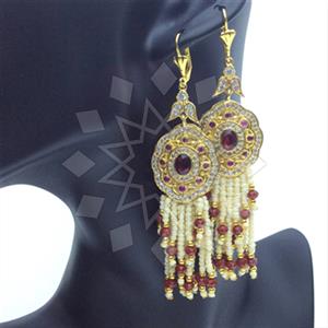 Fashion Beaded Tassel  Tassel Earring