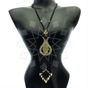 Fashion Hamsa Hand Tassel Necklace