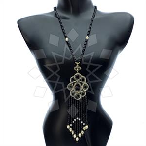 Fashion Beaded Tassel  Tassel Necklace