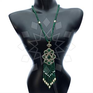 Fashion Beaded Tassel  Tassel Necklace