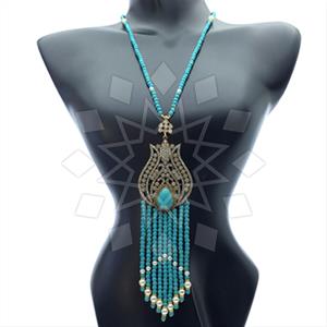Fashion Beaded Tassel  Tassel Necklace
