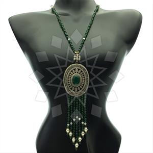 Fashion Beaded Tassel  Tassel Necklace