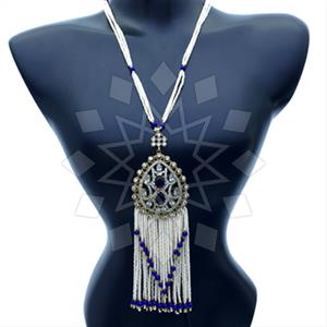 Fashion Beaded Tassel  Tassel Necklace
