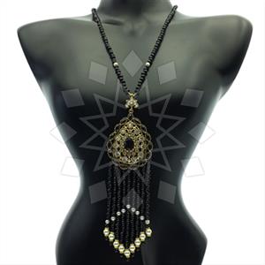 Fashion Beaded Tassel  Tassel Necklace