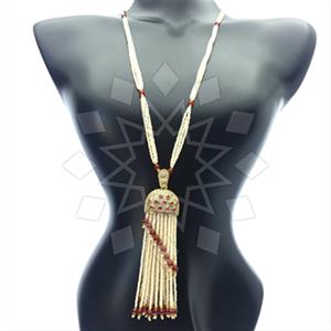 Fashion Beaded Tassel  Tassel Necklace