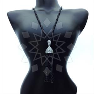 Fashion Beaded Tassel  Tassel Necklace