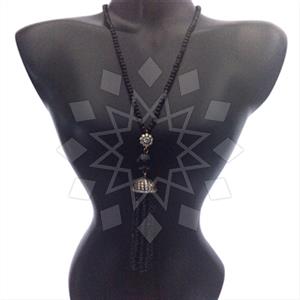Fashion Beaded Tassel  Tassel Necklace