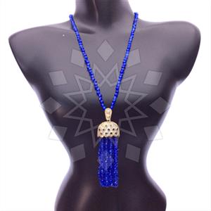 Fashion Beaded Tassel  Tassel Necklace