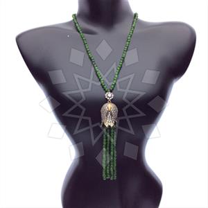 Fashion Beaded Tassel  Tassel Necklace