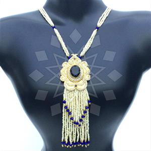 Fashion Beaded Tassel  Tassel Necklace