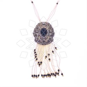 Fashion Beaded Tassel  Tassel Necklace