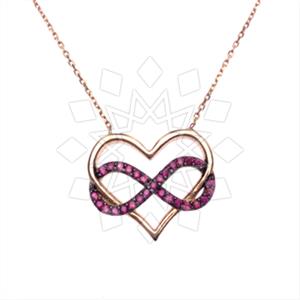925 Sterling Silver Heart Pendant Necklace