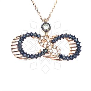 925 Sterling Silver Infinity Pendant Necklace