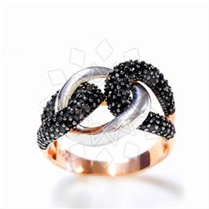 925 Sterling Silver Geometric Cocktail Rings