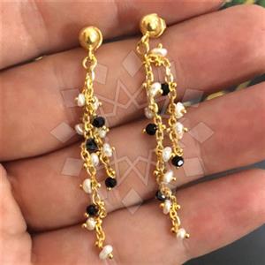 925 Sterling Silver Modern  Dangle Earrings