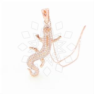 925 Sterling Silver Animal Pendant Necklace