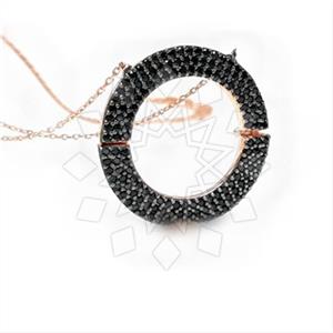 925 Sterling Silver Geometric Pendant Necklace