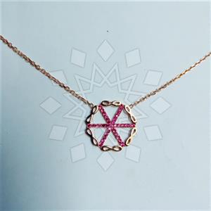 925 Sterling Silver Infinity Pendant Necklace