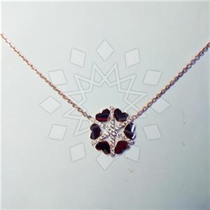 925 Sterling Silver Infinity Pendant Necklace