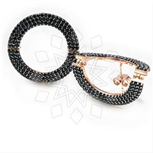 925 Sterling Silver Geometric Stud Earrings