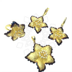 925 Sterling Silver Handmade Artisan Silver  Ring Earring Pendant Sets