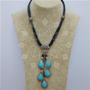 Fashion Gem and Crystals Statement Necklace