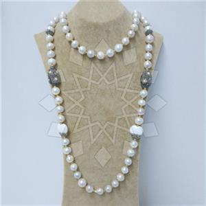 Gemstone and Bead Gem and Crystals Beaded Necklace