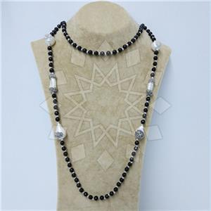 Gemstone and Bead Gem and Crystals Beaded Necklace