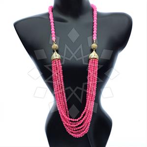 Fashion Gem and Crystals Statement Necklace