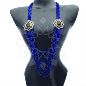 Fashion Gem and Crystals Statement Necklace