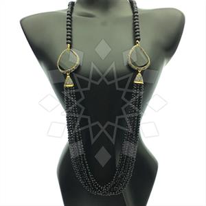 Fashion Gem and Crystals Statement Necklace