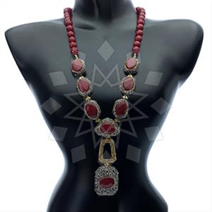 Fashion Gem and Crystals Statement Necklace