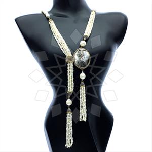 Fashion Gem and Crystals Statement Necklace