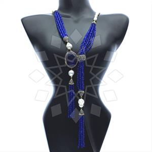 Fashion Gem and Crystals Statement Necklace