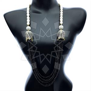Fashion Gem and Crystals Statement Necklace