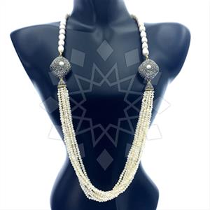 Fashion Gem and Crystals Statement Necklace