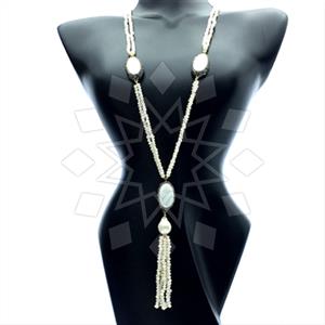 Fashion Gem and Crystals Statement Necklace
