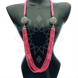 Fashion Gem and Crystals Statement Necklace