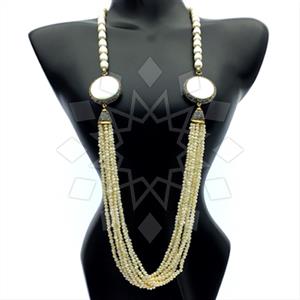 Fashion Gem and Crystals Statement Necklace