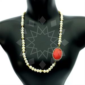 Fashion Gem and Crystals Statement Necklace