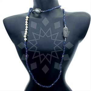 Fashion Gem and Crystals Statement Necklace