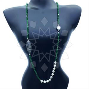 Fashion Gem and Crystals Statement Necklace