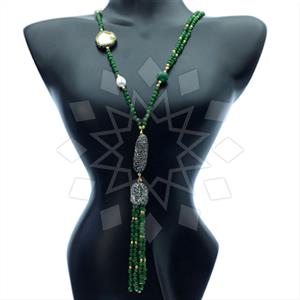 Fashion Gem and Crystals Statement Necklace